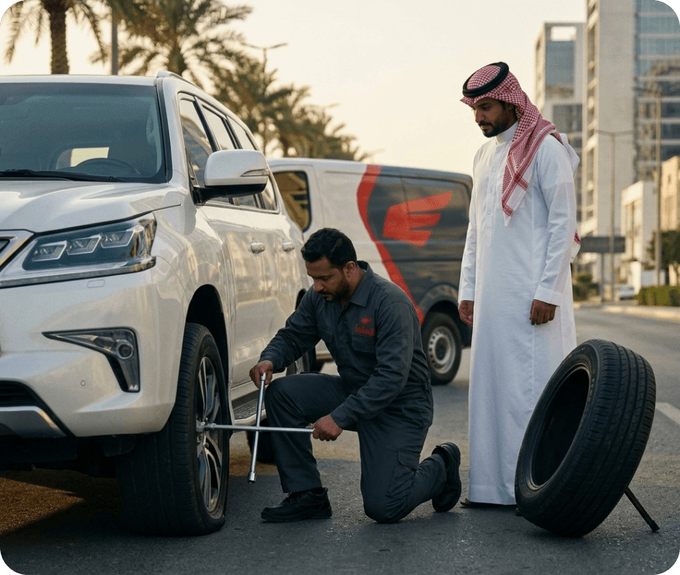 خدمات الإطارات